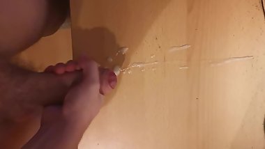 Cumming on table after school