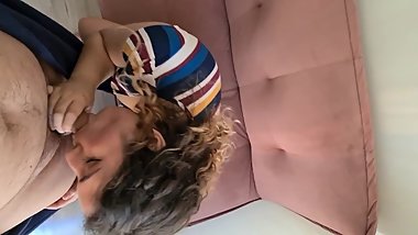 Sugar having fun with his daddy