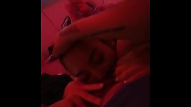 Eating baby's pussy till Sherlock cums