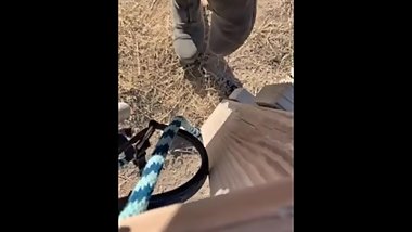 Black socks smelly feet stinky toes needed a little air at work!