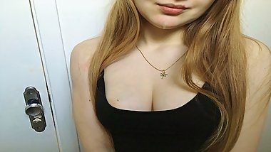 (REAL PUBLIC BATHOROOM) SHE WAS SO SHY BUT I FUCK HER ANYWAYS