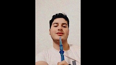 trying to seduce by smoking