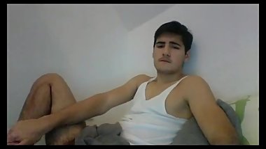 Sexy teen cock wanking