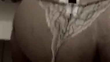 Eu comendo cliente que deu com a calcinha da mulher