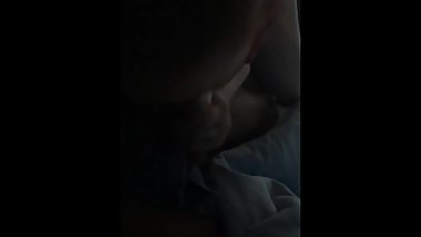 WifeТs best friend sucks and swallows cum while my wife is at the store