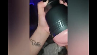 AT-Production- Playing With My Pocket Pussy Feels So Good