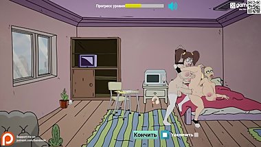 Complete walkthrough game - Fuckerman 2020, bonus "Jingle Balls 2D"