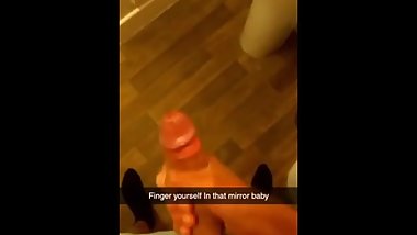 Big dick teen having a wank