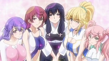 Uncensored hentai // 5 girls from the sports club really want to fuck their coach // Hentai