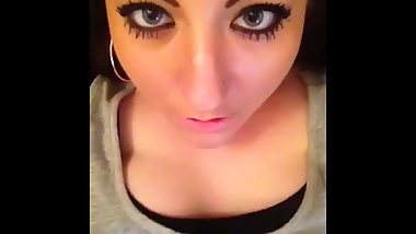 Horny model showing me what IТm missing during lockdown