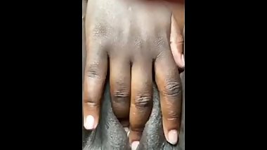 Ex Fingering Her BBW Pussy