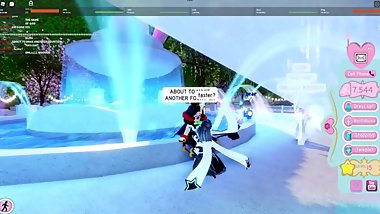 Roblox Royale High Lesbians Having Fun At Fountain (Got Caught)