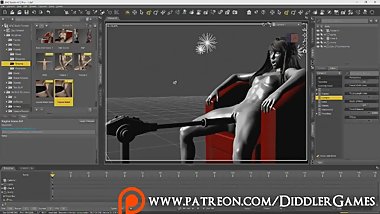 The Camgirl: Animtaion Setup