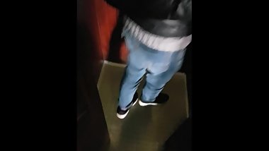 Flash dick teen lift