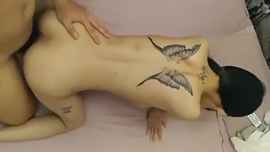 Fucking an Asian in my hotel...