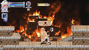 Sexy hentai girl having sex with men in Bullet Requiem action hentai ryona xxx game