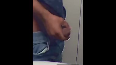 Teen shows off bbc and ass