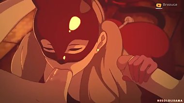 CUTE TEEN WITH CAT EARS GIVES A AMAZING BLOWJOB (EXTENDED VERSION)