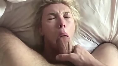 Homemade facial in swedish blonde teen from kvinnor.eu