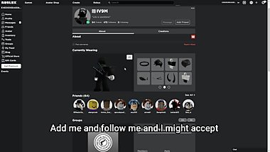 Add me on roblox to fuck (girls only) (prefer thick legs)