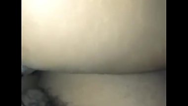 Creamy ebony riding cock