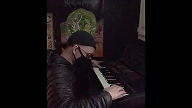 Barely Legal Blond Teen Dominates a YAMAHA PSR-225