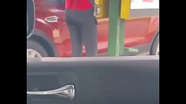 Hot petite candid teen ass