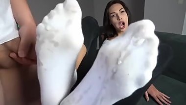 Footjob Cumshot Compilation (XXL EDITION) VERY HOT