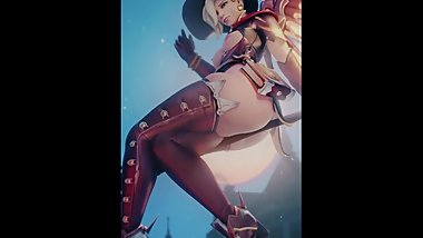 Witch Mercy Tease Overwatch